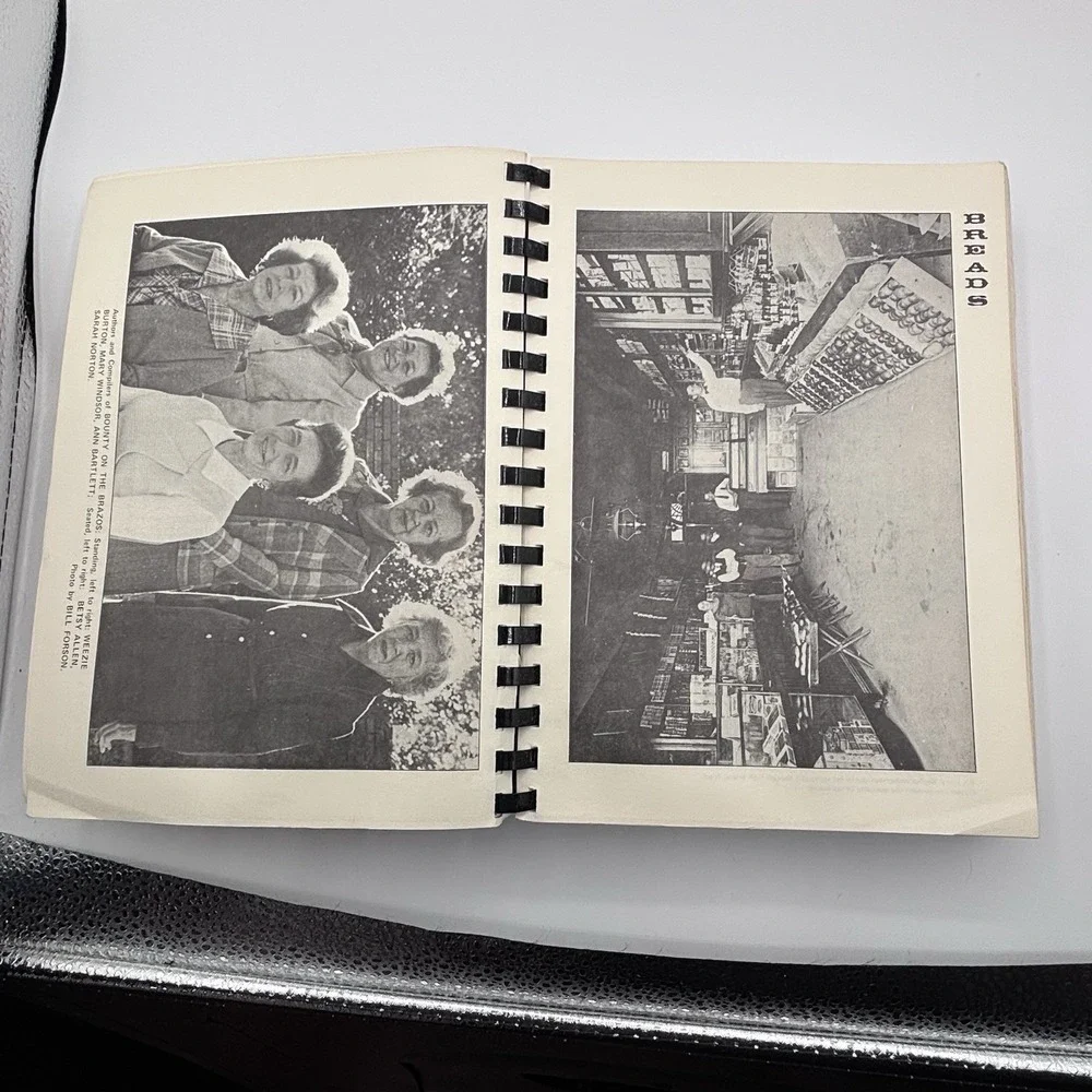 Bounty on the Brazos Cookbook Marlin Texas Four Generations Family 1980 Vtg RARE